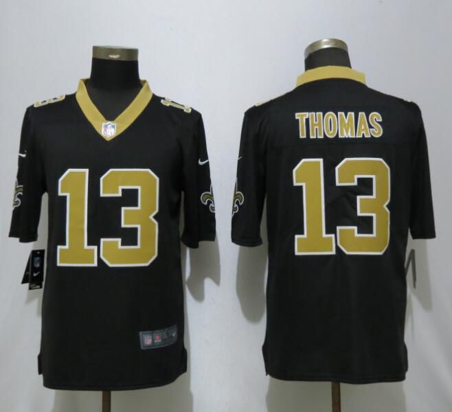 Men New Orleans Saints #13 Thomas Black Nike Vapor Untouchable Limited Playe NFL Jerseys->green bay packers->NFL Jersey